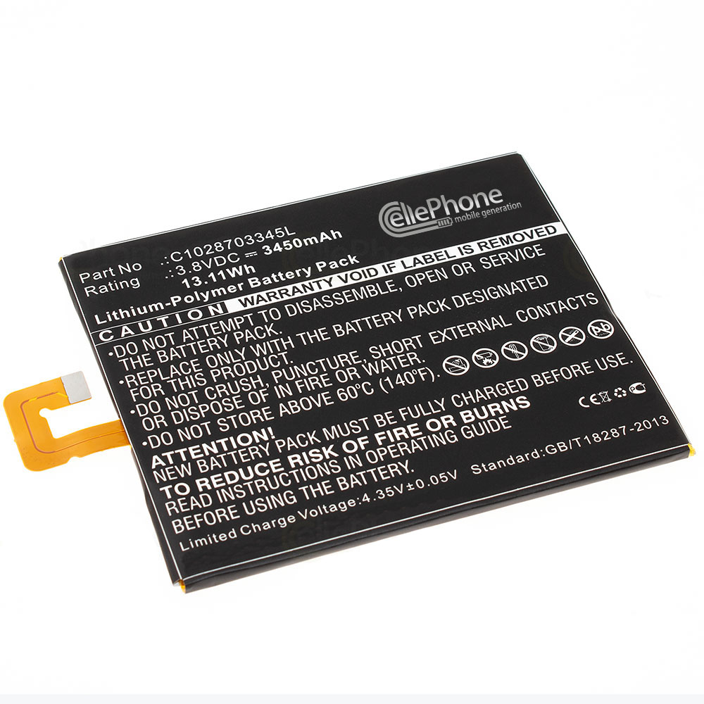 Batterie Li-Polymer pour Blu Studio 7.0 II (remplace C1028703345L)