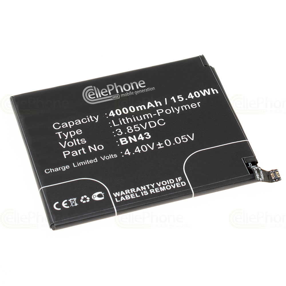 [6648] Batterie Li-Polymer pour Xiaomi Redmi Note 4X (remplace BN43)