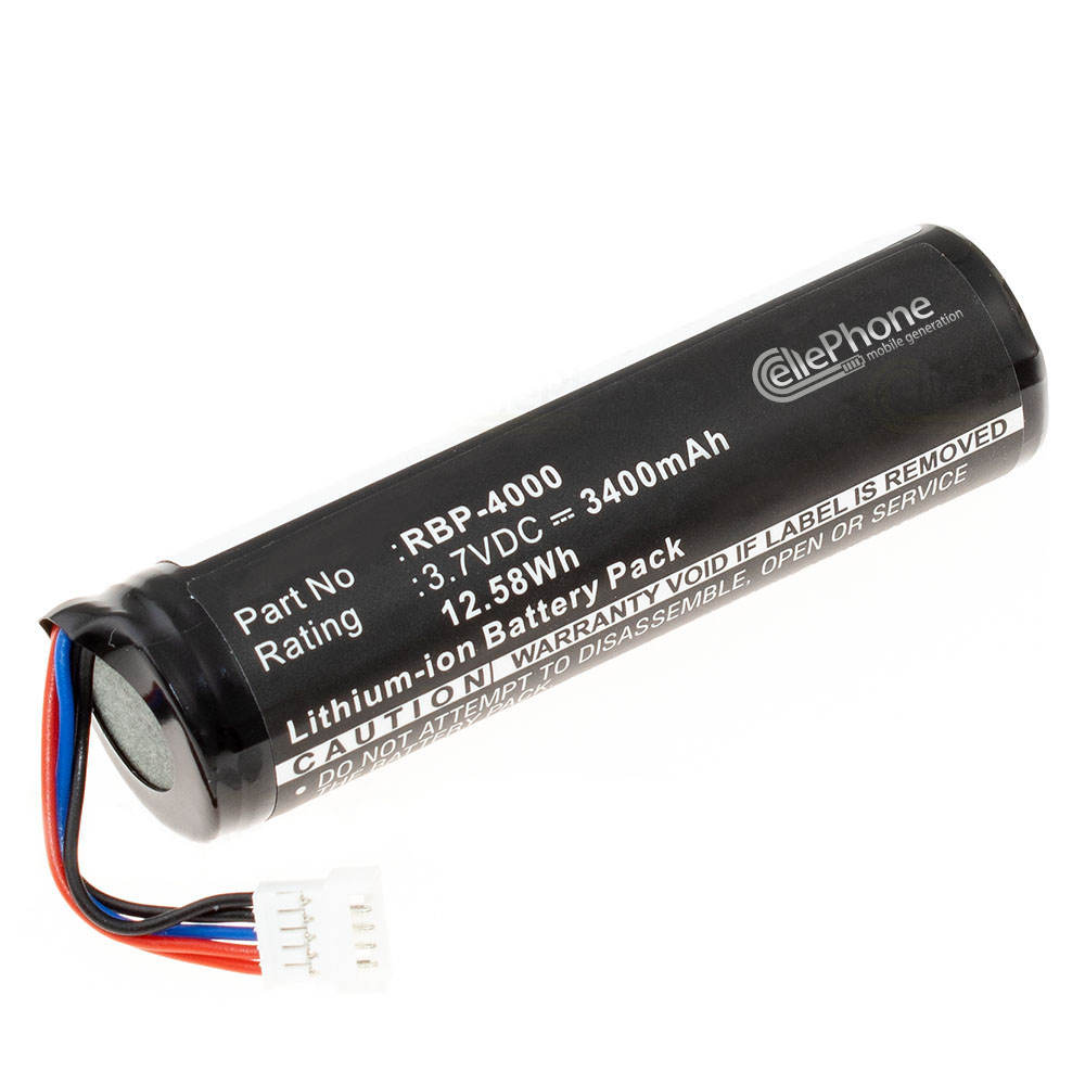 [6653] batteria Li-Ion per Datalogic GBT4400 GBT4430 GM4100 (sostituisce RBP-4000) - 3400mAh