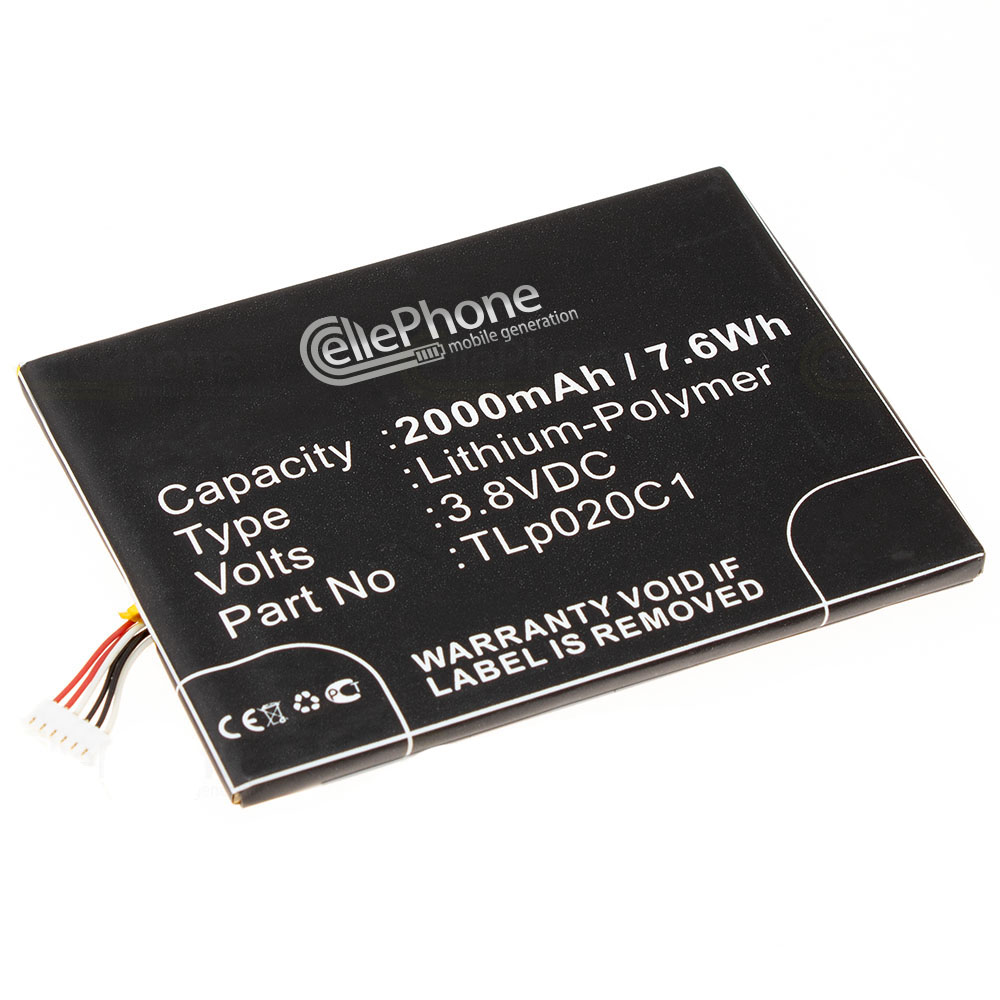 [6667] batteria Li-Polymer per Alcatel One Touch Idol 2 (sostituisce TLp020C1)