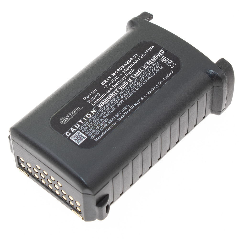 Batería Li-Ion para Symbol MC9000 MC9010 MC9050 MC9060 (reemplazado KT-21-61261) - 3400 mAh