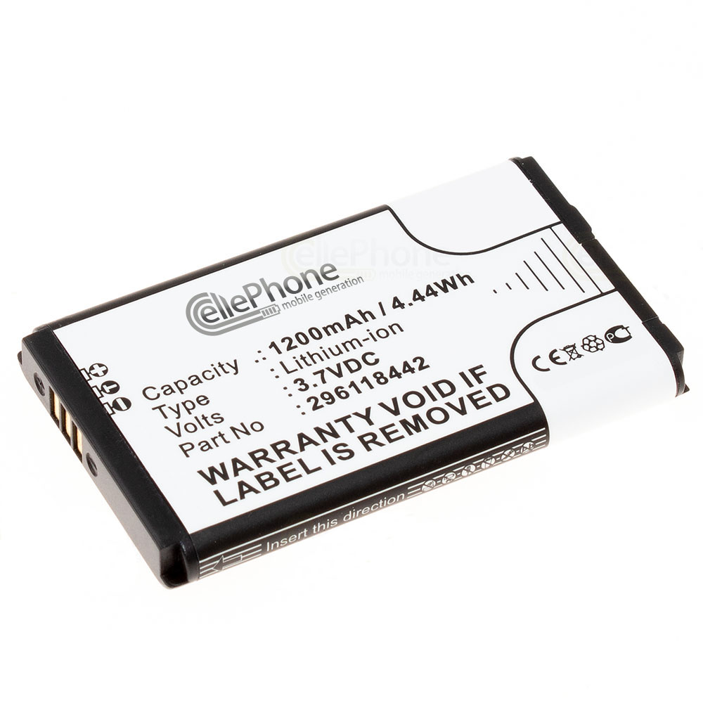 [6687] Batería Li-Ion para Ingenico iMP350 (reemplazado 296118442)