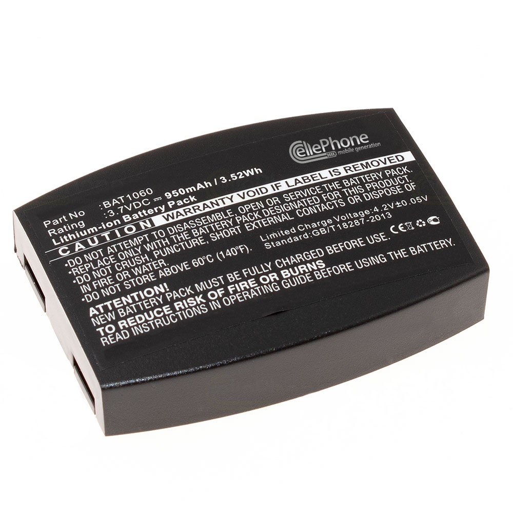 Accu Li-Ion voor 3M C1060 Wireless Intercom (vervangt BAT1060)