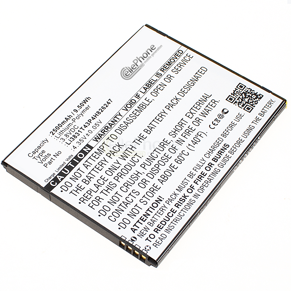 [6716] Akku Li-Polymer für ZTE Grand X3 (ersetzt Li3831T43P4H826247)