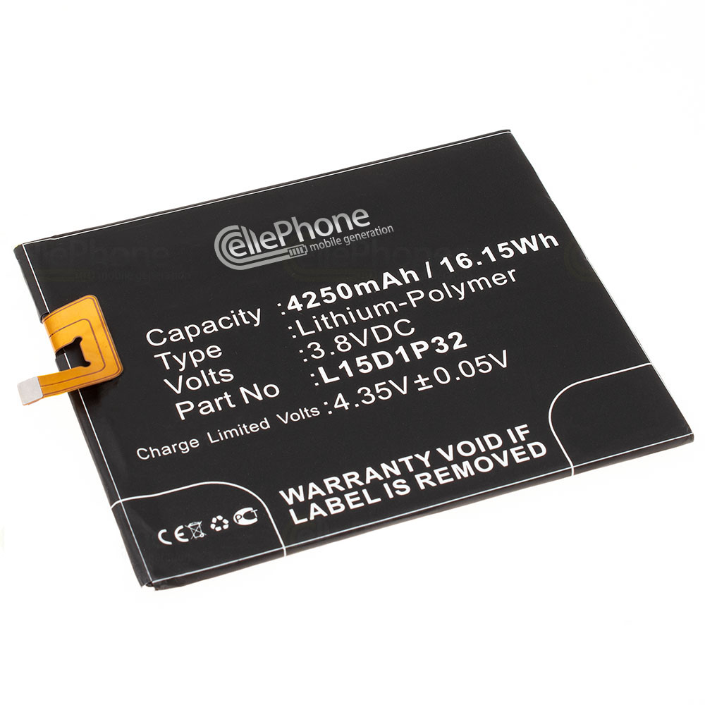 Battery Li-Polymer for Lenovo PB1-750 (replaced L15D1P32)