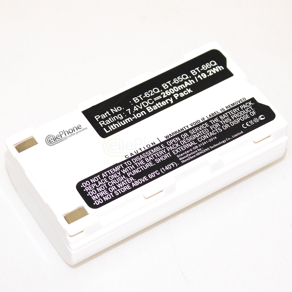 Batterie Li-Ion pour Topcon Field Controller FC100 FC2000 (remplace BT-30) - 2600 mAh