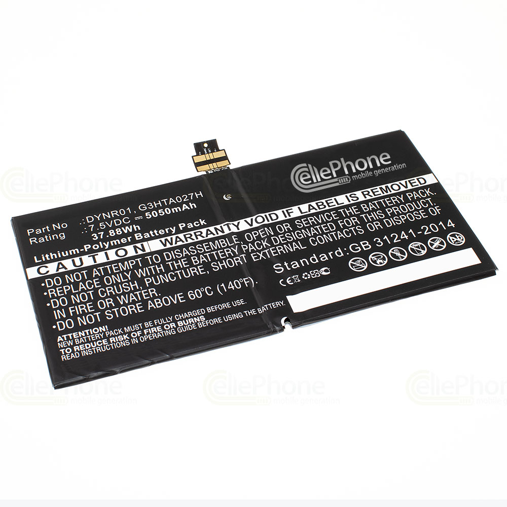 [6745] Akku Li-Polymer für Microsoft Surface 4 / Pro 4 (ersetzt DYNR01) - 5050mAh / 7,5V