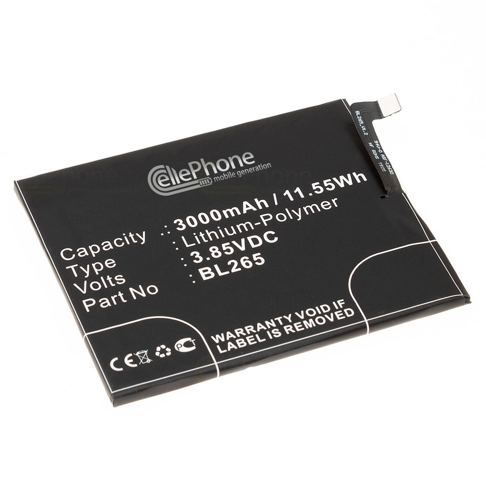 Batterie Li-Polymer pour Motorola Moto M (remplace BL265)