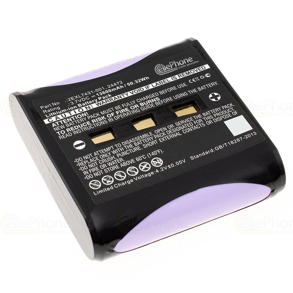 [6770] Akku Li-Ion für Juniper Allegro 2 / Archer 2 (ersetzt 2EXL7431-001) - 13600 mAh
