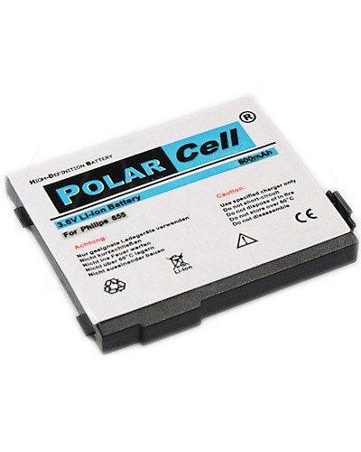 PolarCell batteria Li-Ion per Philips 655