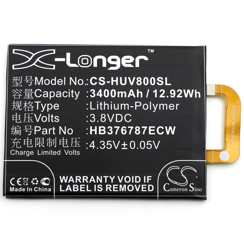 [6778] Batería Li-Polymer para Huawei Honor V8 (reemplazado HB376787ECW)