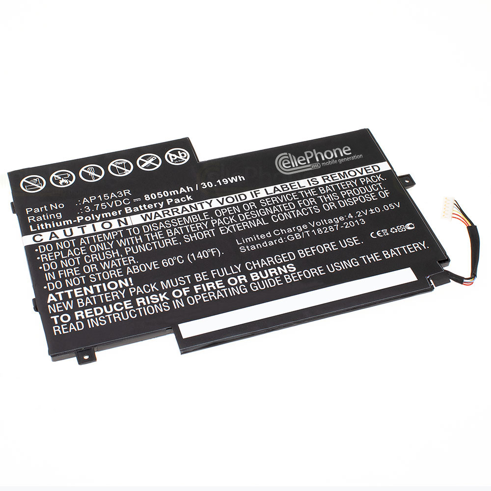 [6786] Battery Li-Polymer compatible with Acer Aspire Switch 10E - 8050mAh