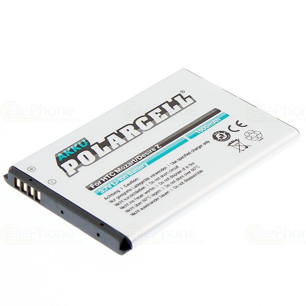 [1178] PolarCell battery Li-Polymer for HTC Buzz / Droid Eris Incredible / EVO 4G / Legend / Wildfire (replaced BA S420)