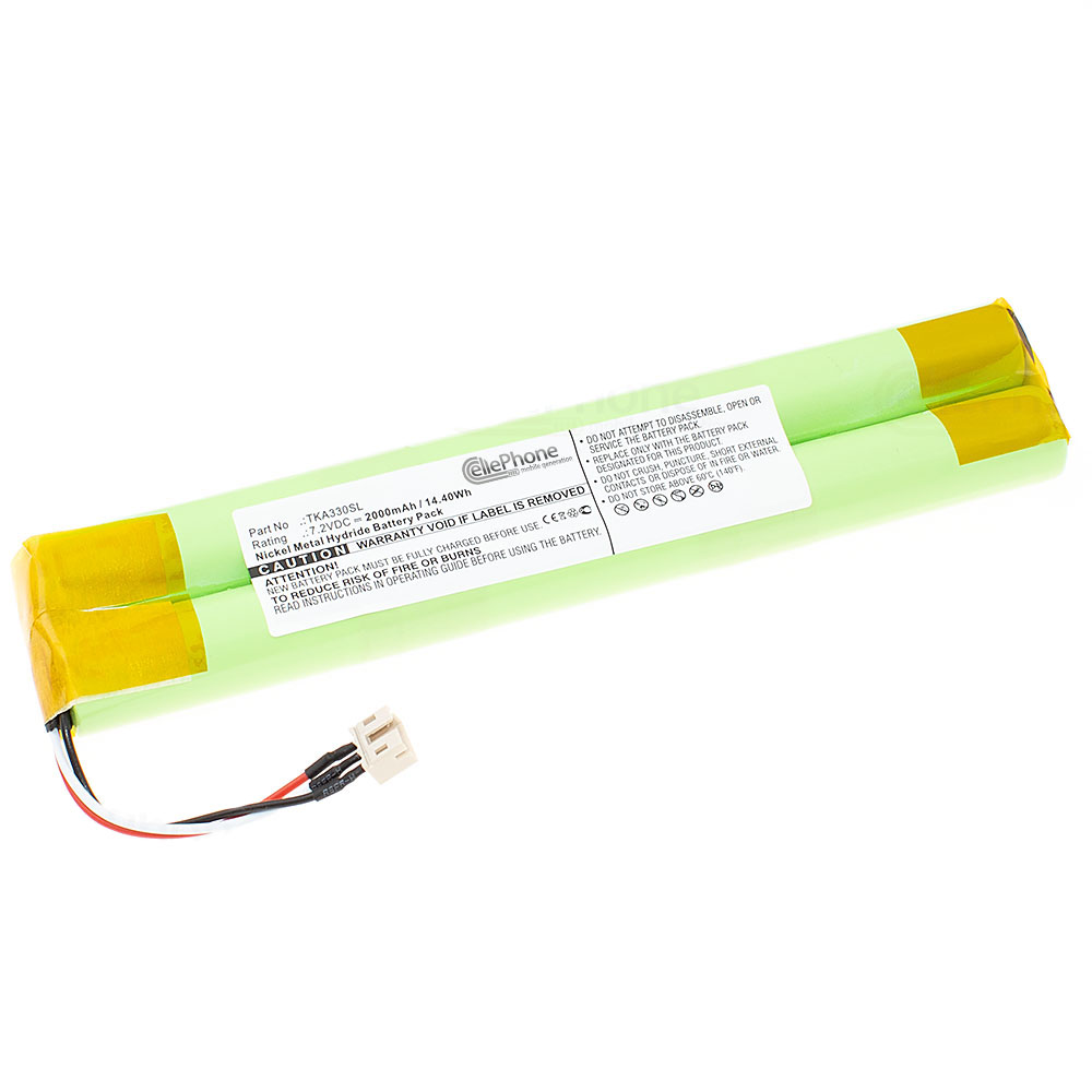 Batería Ni-MH para TDK Life On Record A33 - 2000mAh / 7,2V