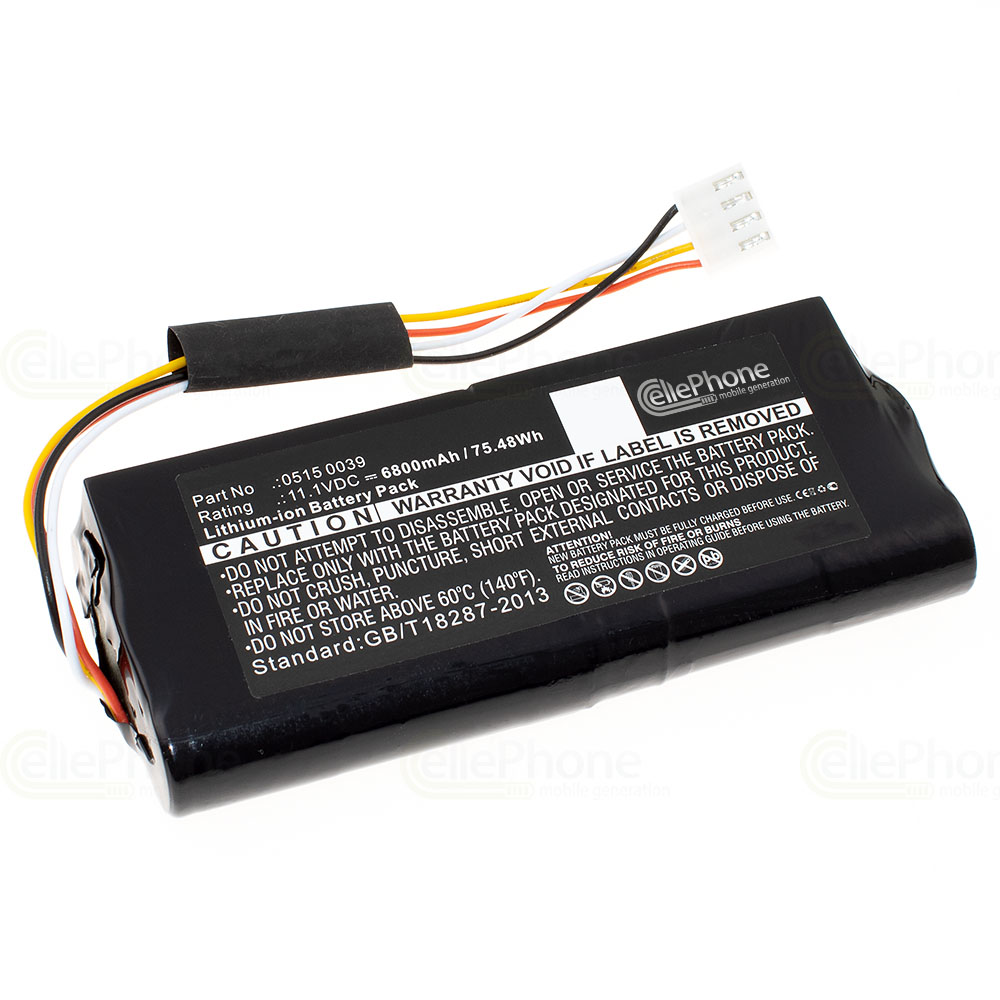 [6793] Akku Li-Ion für Testo 350K Analyzer (ersetzt 0515-0039) - 6800 mAh