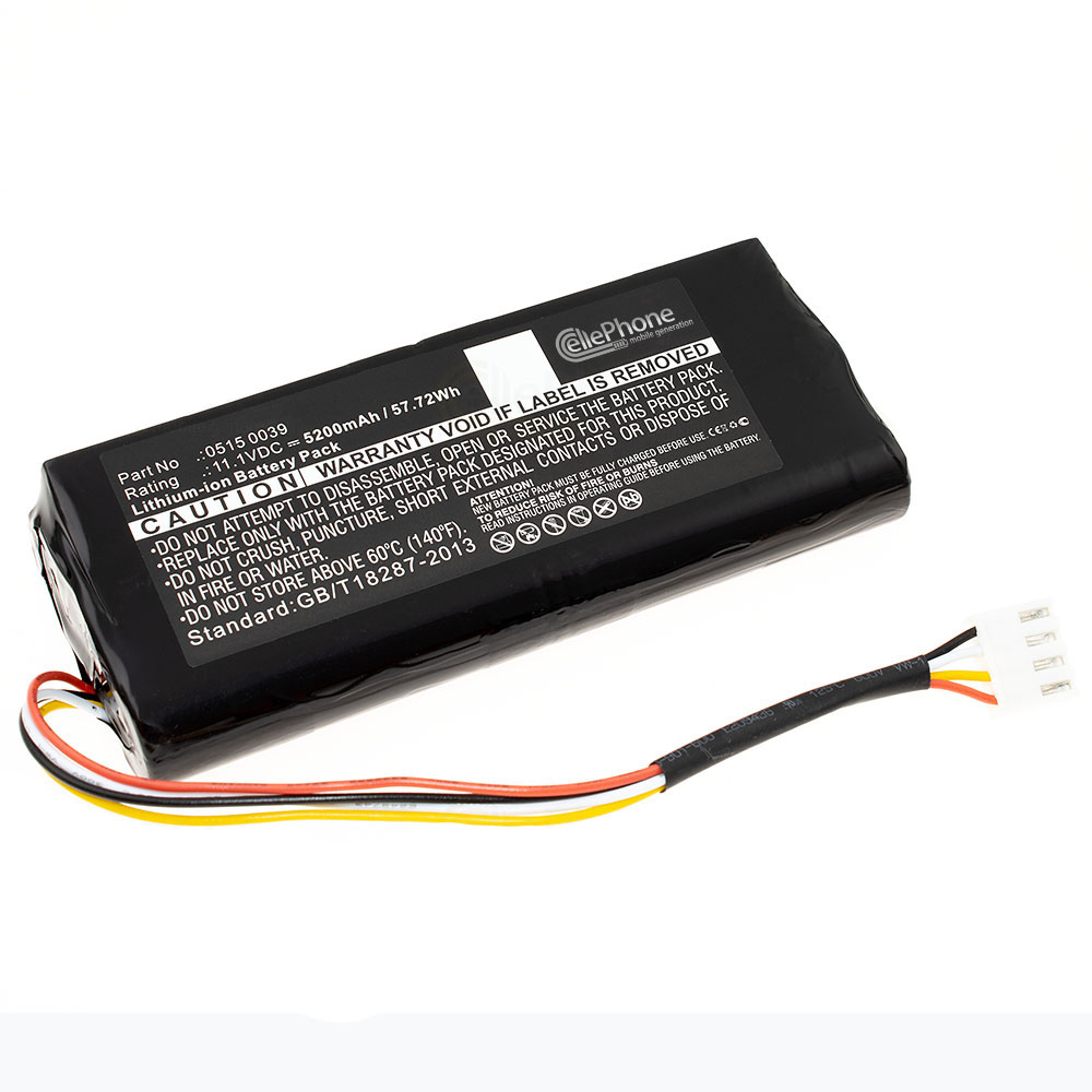 Battery Ni-MH for Testo 350K Analyzer (replaced 0515-0039) - 5200 mAh