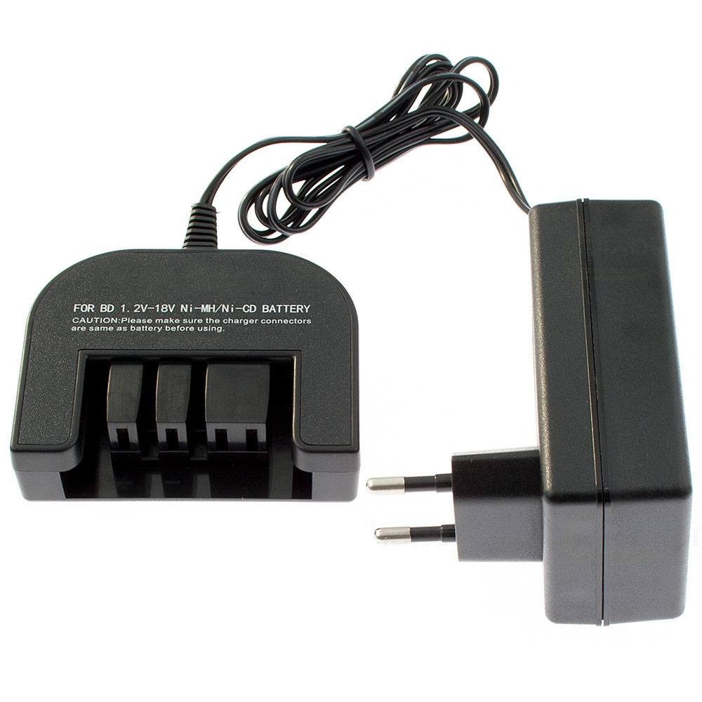[6819] Ladegerät für Black & Decker 1.2V bis 18V Akkus