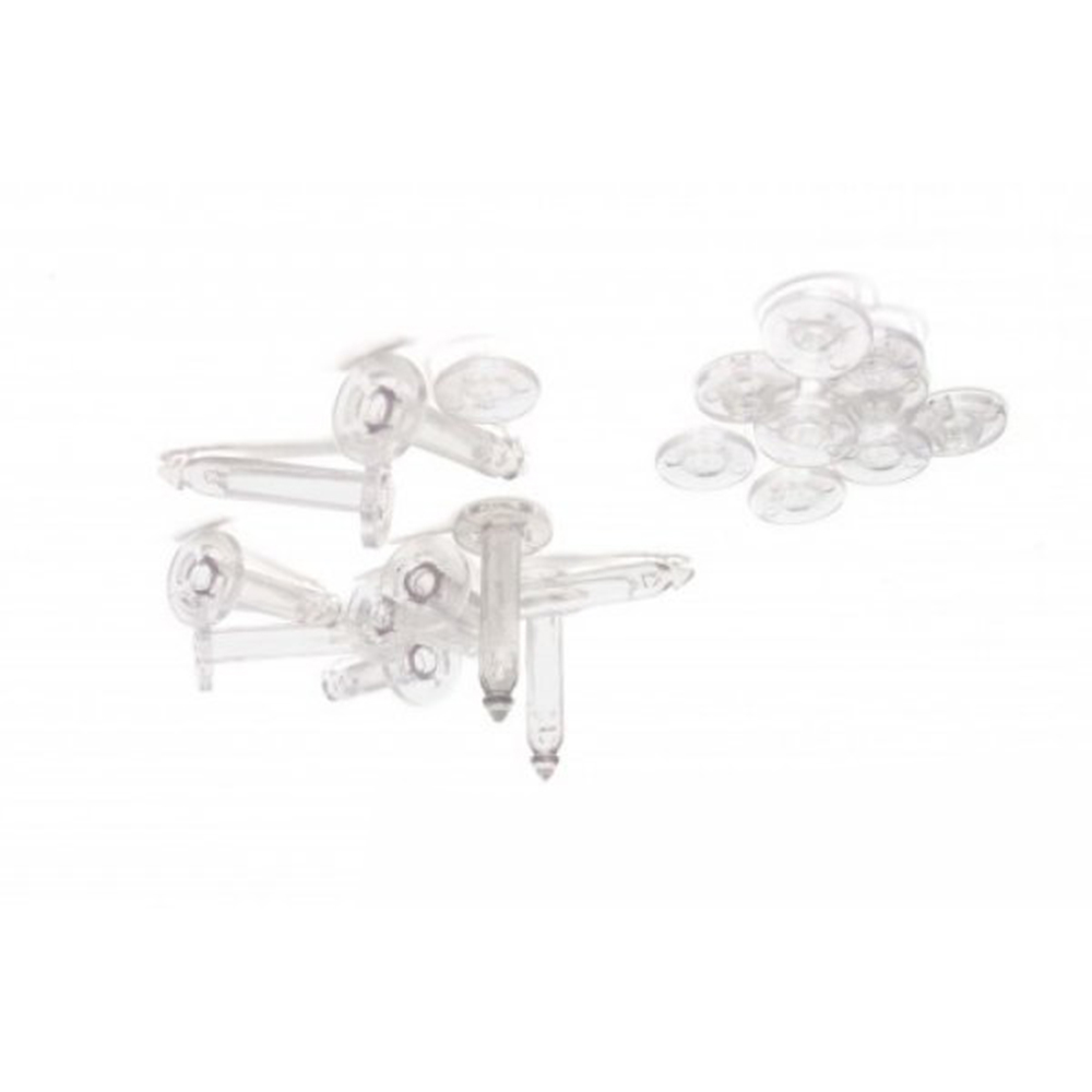 [6840] 10x securing screws / pins for DJI Phantom 2 - transparent