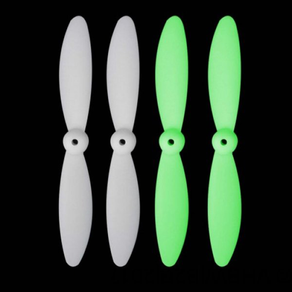 [6847] 4x propellers voor Cheerson CX-10 / CX-11 - groen-wit