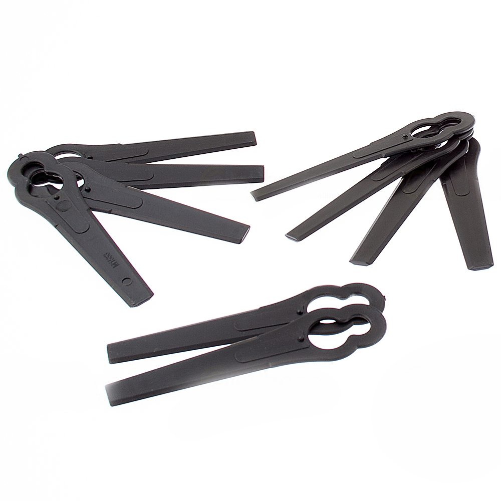 [6871] 10x ricambio-lama lame per Florabest FAT 18 B3 trimmer per erba