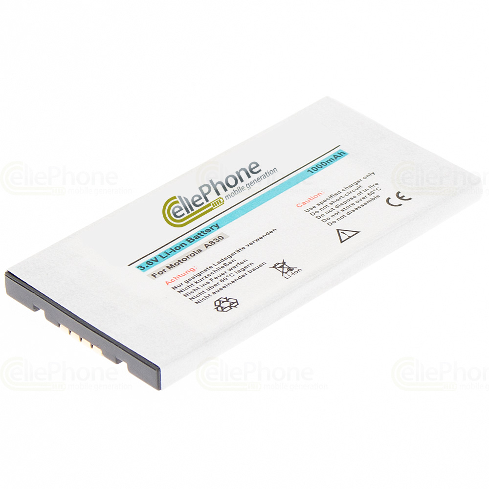 [1193] Accu Li-Ion voor Motorola A830 A835 A920 A925 (vervangt SNN5639)