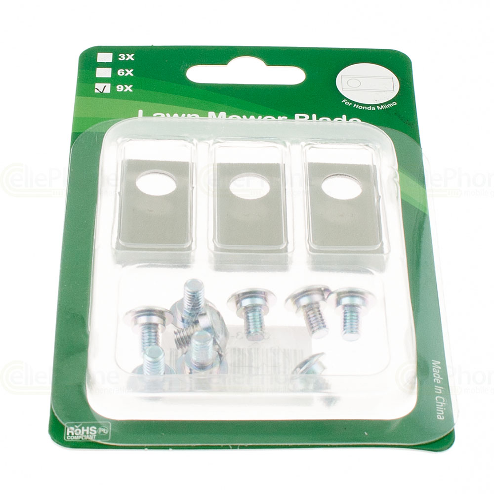 9x Lames de rechange 0,75mm pour Honda Miimo 310 520 3000 robot tondeuse
