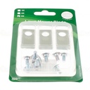 9x ricambio-lama lame 0,75mm per Honda Miimo 310 520 3000 robot rasaerba