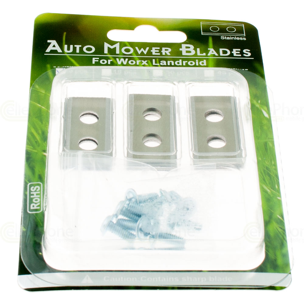 9x reservemesjes 0,75mm voor Worx Landroid S500i M1000i WA0176 WA0190 robotmaaier