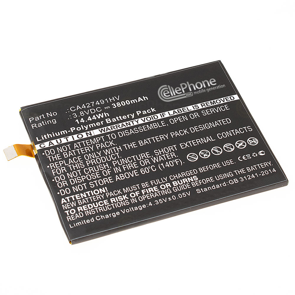 [6891] Akku Li-Polymer für BQ Aquaris E6 (ersetzt CA427491HV)