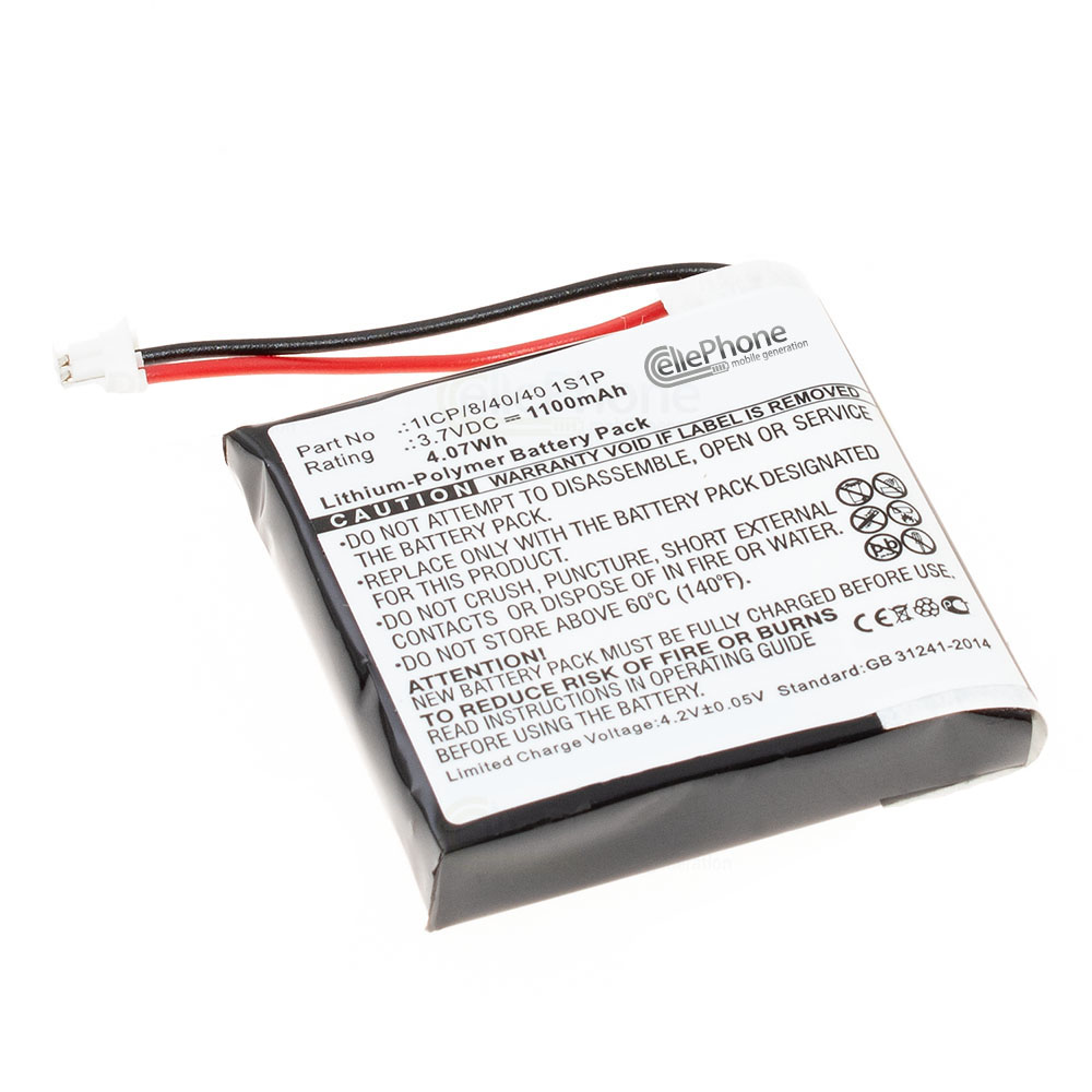[6901] Battery Li-Polymer for Coyote Plus (replaced 1ICP/8/40/40 1S1P)