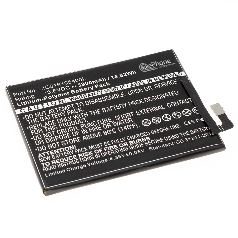 batteria Li-Polymer per Blu Energy X (sostituisce C816105400L)
