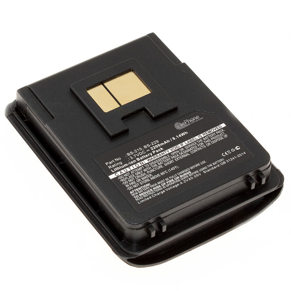 [6937] Akku Li-Ion für Datalogic Mobile Scorpio (ersetzt BS-215) - 2200 mAh