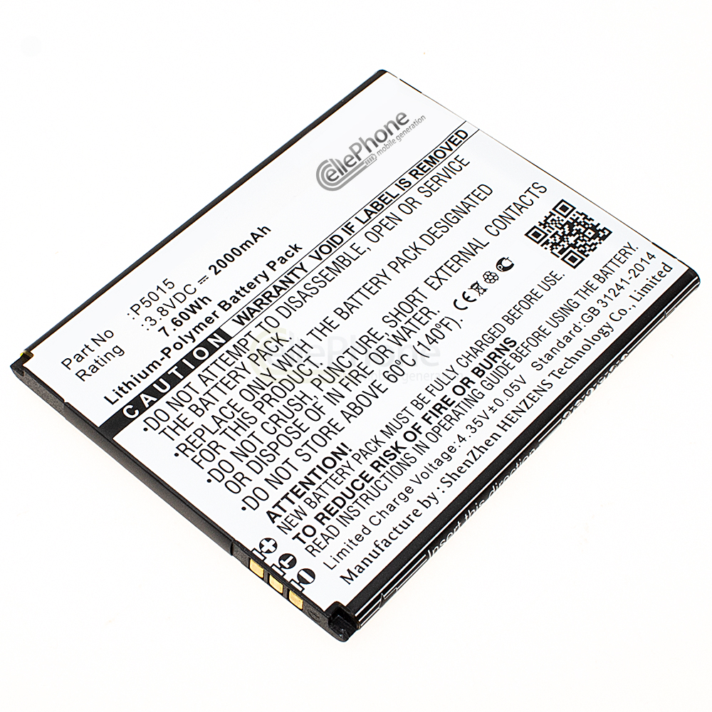 [6940] Batería Li-Polymer para Logicom L-ITE 502 (reemplazado P5015(1ICP4/58/74))