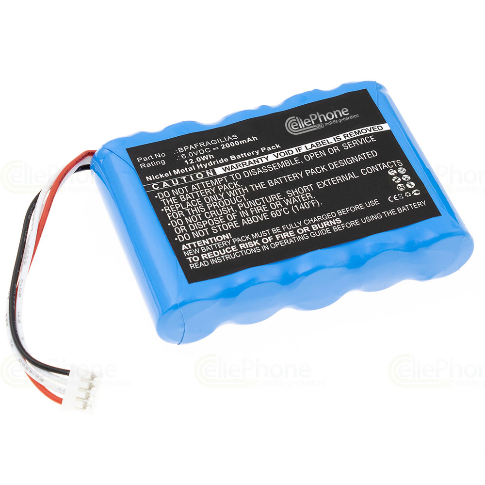 [6964] Batterie Ni-MH pour Fresenius Agilia (remplace BPAFRAGILIAS) - 2000 mAh