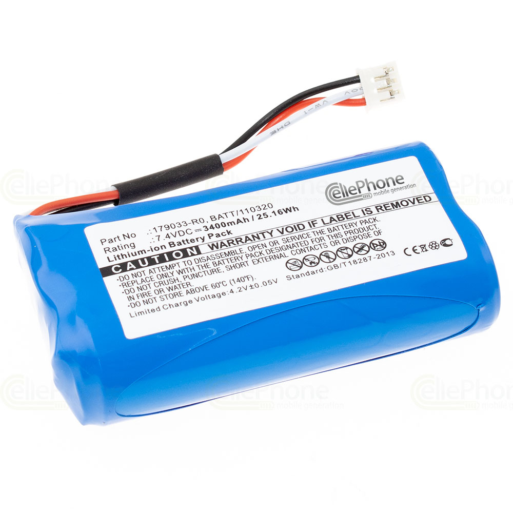 [6965] Accu Li-Ion voor Fresenius Infuuspomp Volumat Agilia (vervangt BATT/110320) - 3400 mAh
