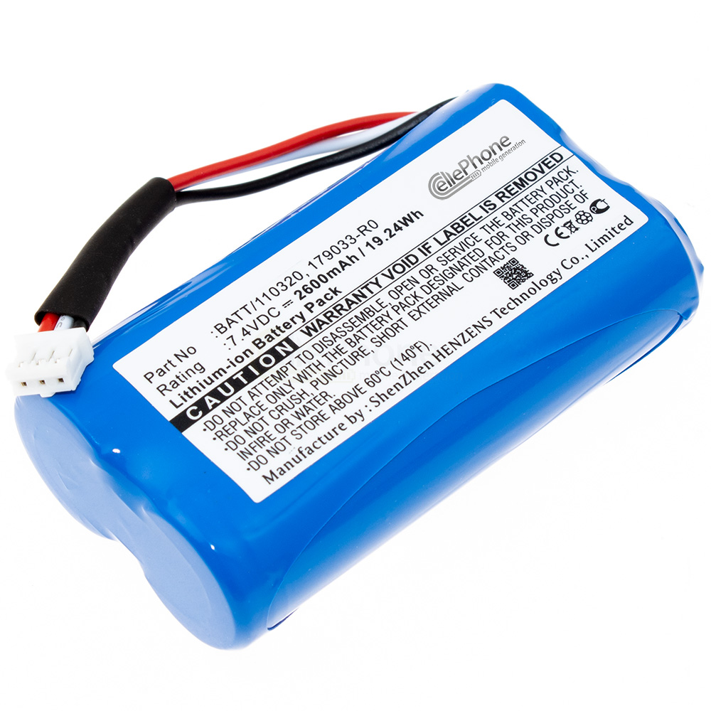 [6966] batteria Li-Ion per Fresenius Infusionspump Volumat Agilia (sostituisce BATT/110320) - 2600 mAh