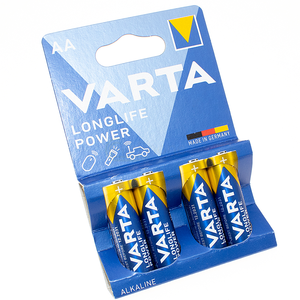 [6987] Batterij ZN/MNO2 Varta High Energy 4906 AA Mignon HR6 LR6 -  4er Blister
