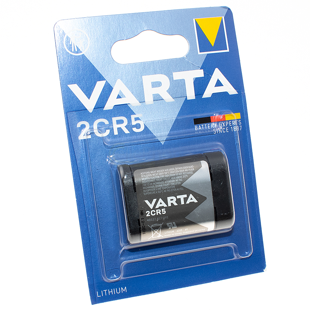 [6998] Batterie Professional Photo Lithium 2CR5 6203 - 1600 mAh - Blister