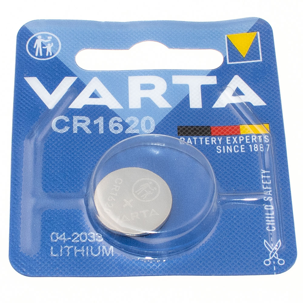 Batterie Knopfzelle Varta Professional Electronics CR1620  / 6620 - 70 mAh - Blister