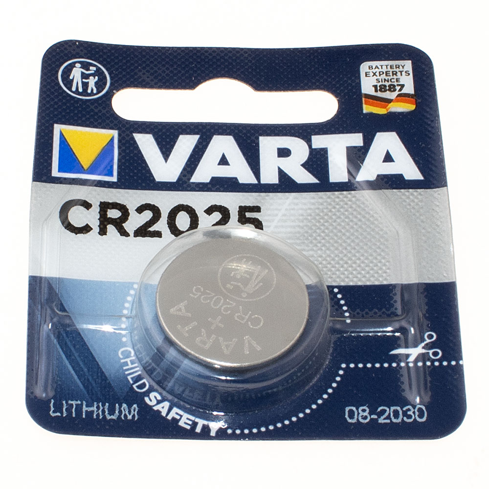 [7013] pila a bottone Varta Professional Electronics CR2025  / 6025 - 170 mAh - Blister