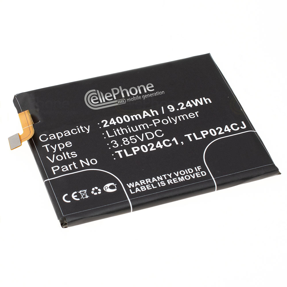 Accu Li-Polymer voor Alcatel One Touch Shine Lite (vervangt TLP024C1)