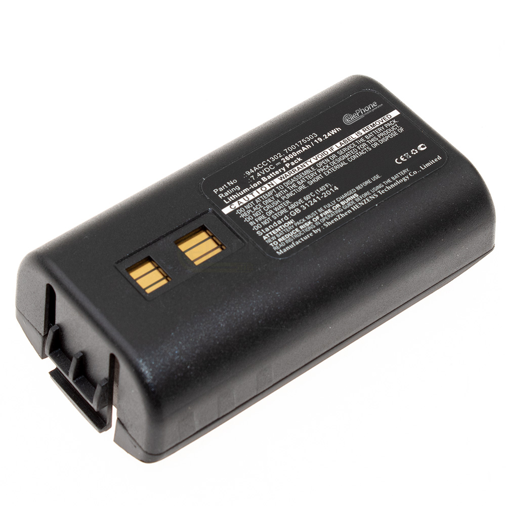 [7028] batteria Li-Ion per Datalogic Kyman (sostituisce 700175303) - 2600 mAh