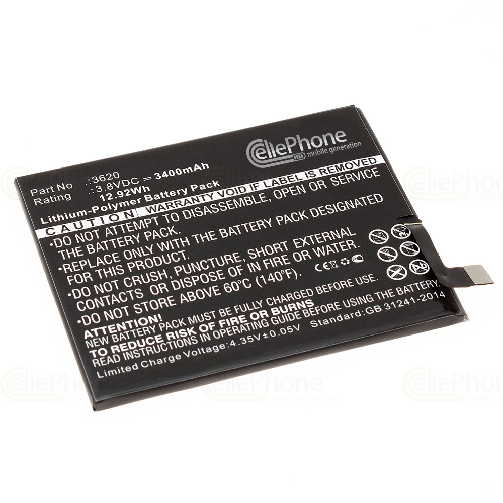 [7031] Akku Li-Polymer für BQ Aquaris M5.5 (ersetzt 3620)