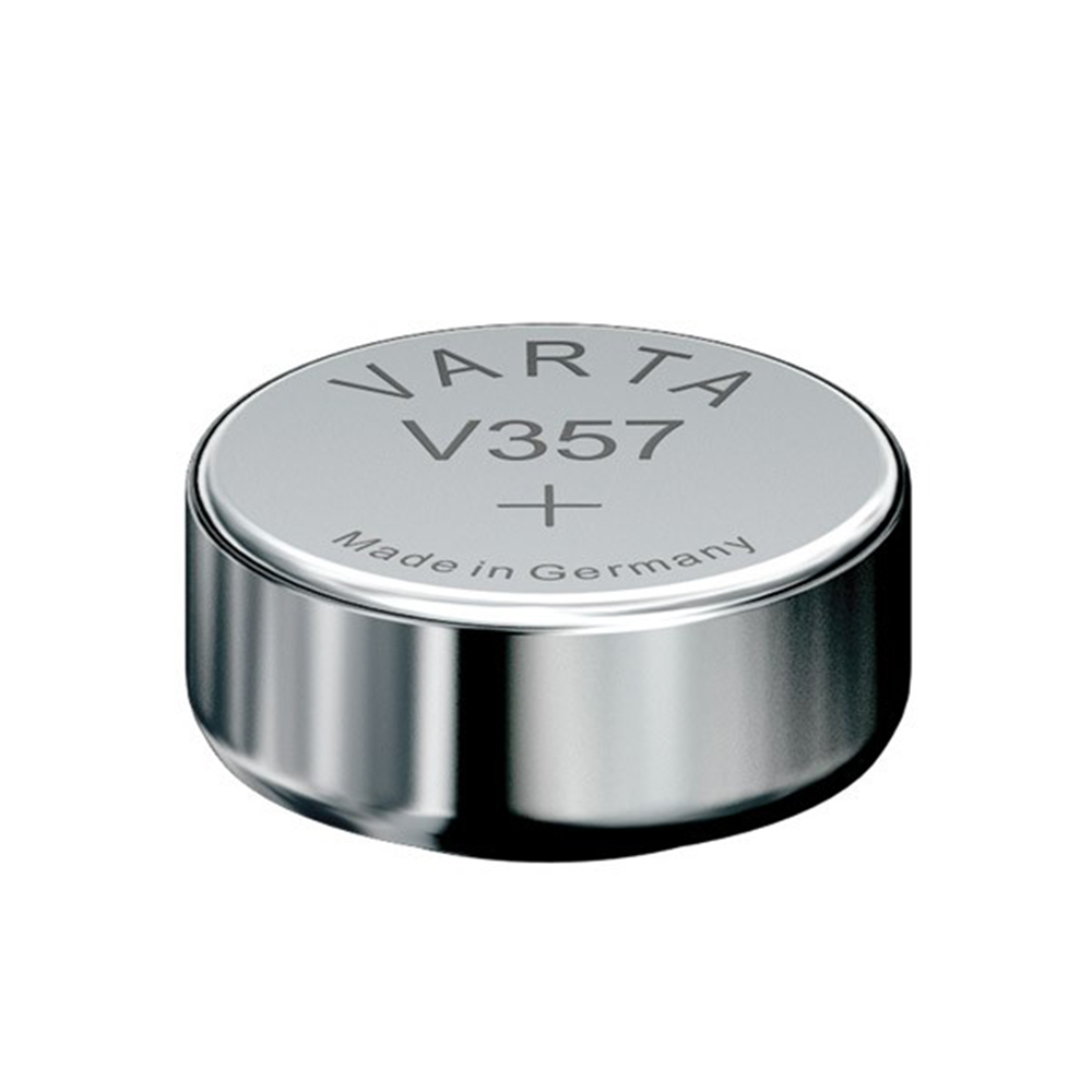 [7038] Uhrenbatterie Knopfzelle Varta V357 V13GS 10L14 G13 SR44SW / Type 357 - 145 mAh