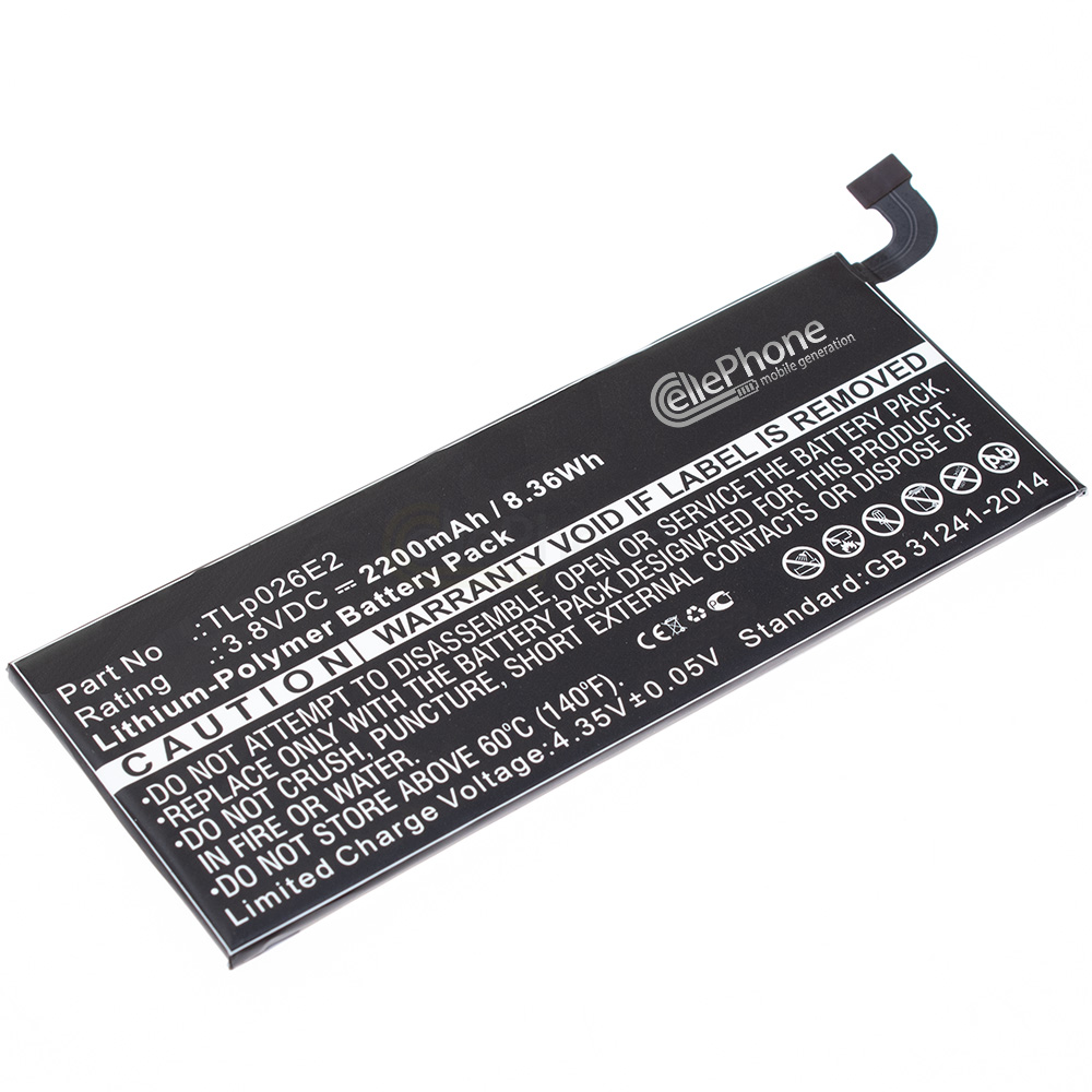 [7052] Accu Li-Polymer voor Blackberry DTEK50 (vervangt TLp026E2)
