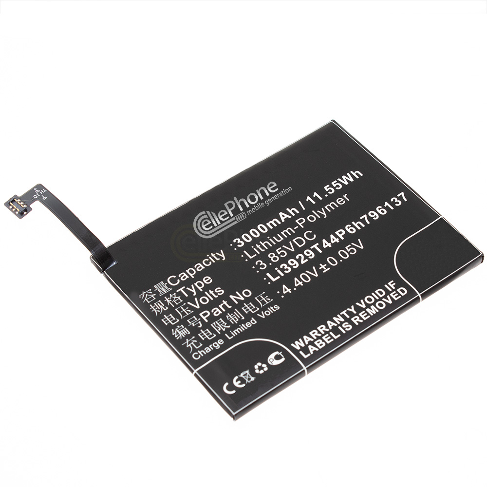 [7056] Batterie Li-Polymer pour ZTE Nubia Z11 Mini S (remplace Li3929T44P6h796137)
