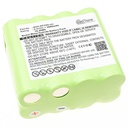 Accu Ni-MH voor Ritron Patriot RTX150 RTX450 (vervangt BNH-BPX8N-HC) - 2000mAh / 9,6V