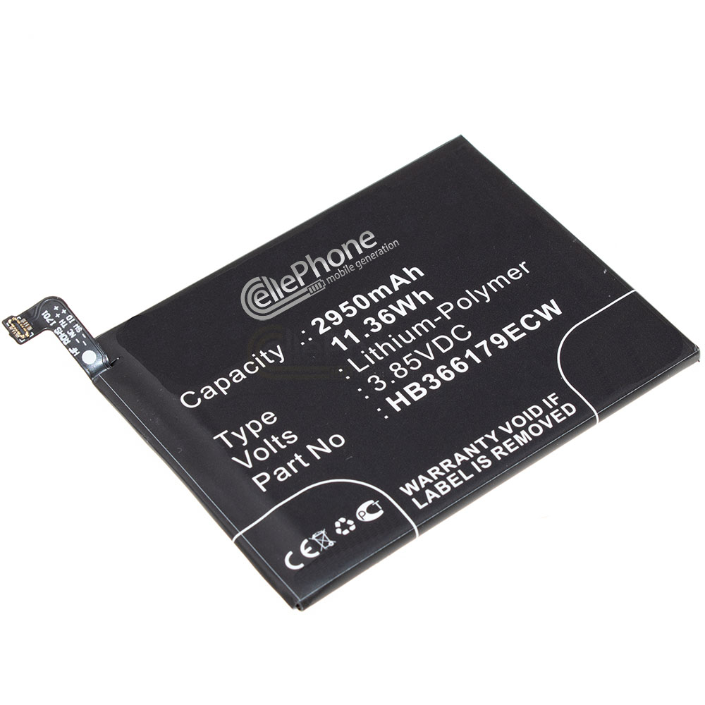 [7069] Batterie Li-Polymer pour Huawei Nova 2 (remplace HB366179ECW)