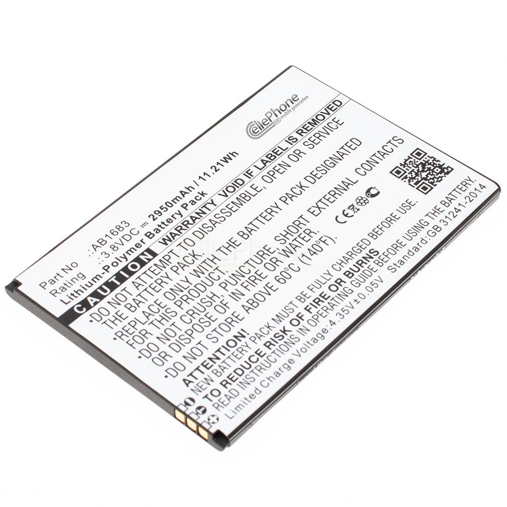 [7103] Akku Li-Polymer für Blackview A8 MAX (ersetzt AB1683)