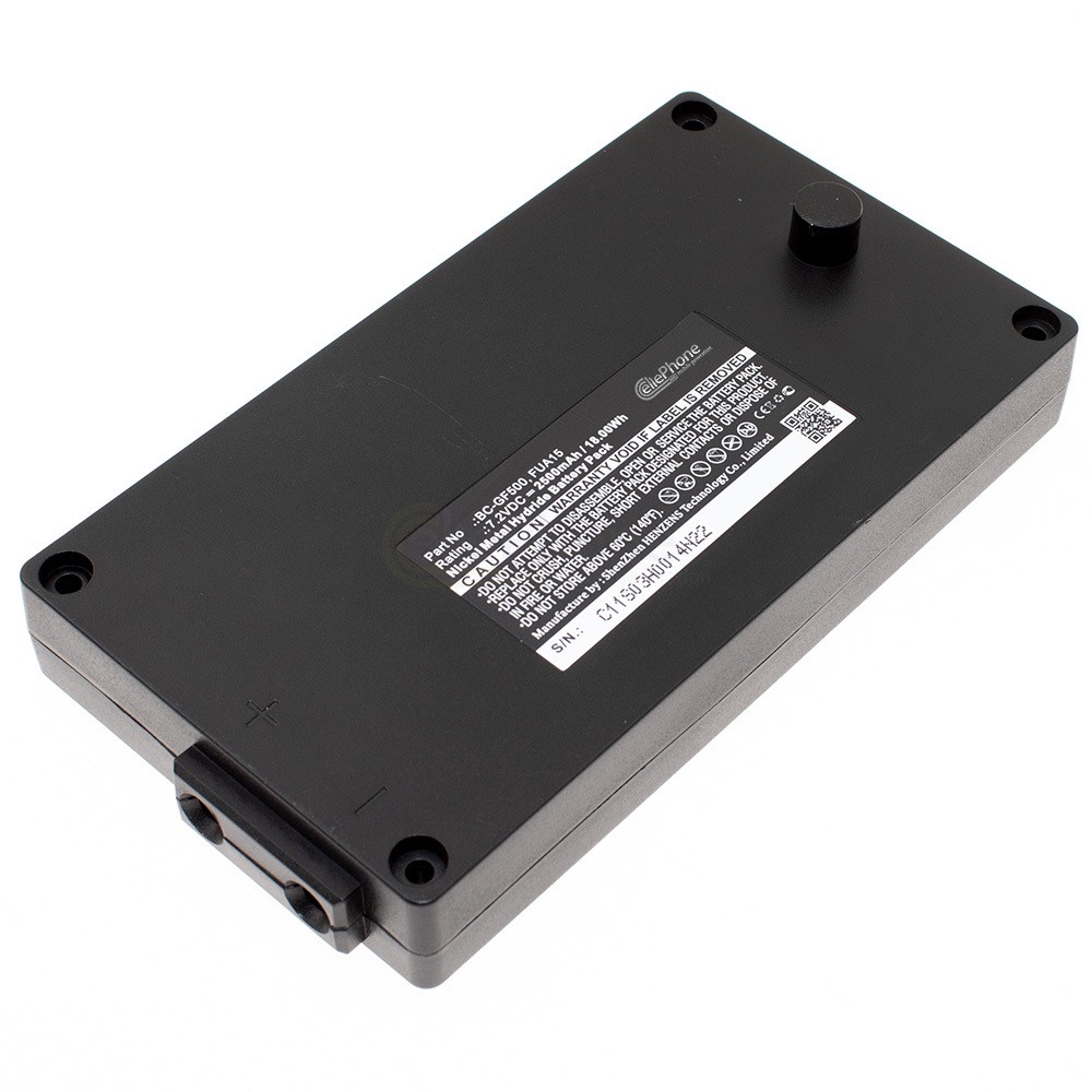 Battery Ni-MH for Gross Funk Crane Remote Control - black (replaced FUA15) - 2500mAh / 7,2V